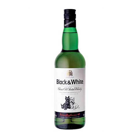 Black and White Whisky Image
